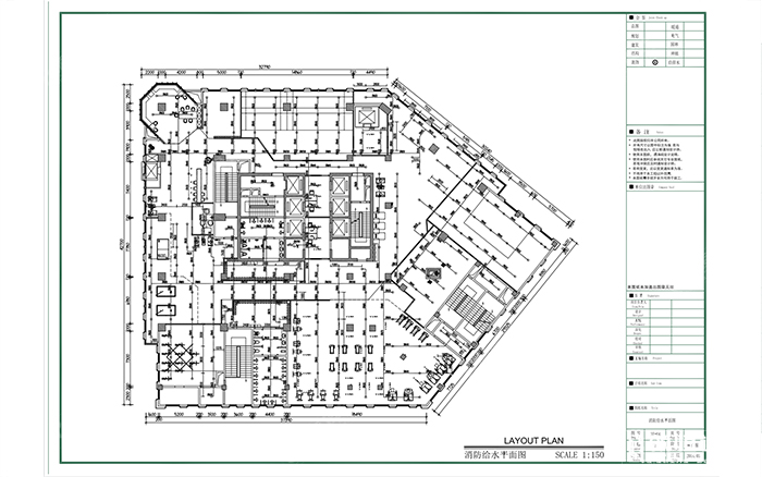 鶴崗消防施工圖